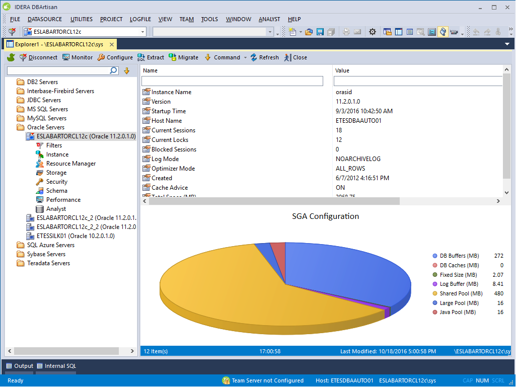 DBArtisan Multi-Platform