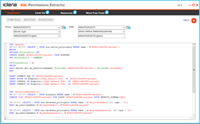 SQL Server Permissions Extractor